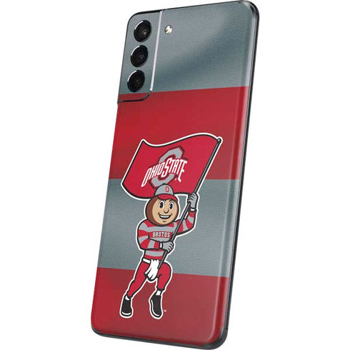 Ohio State University OSU Buckeyes Flag Galaxy S21 Plus 5G Skin