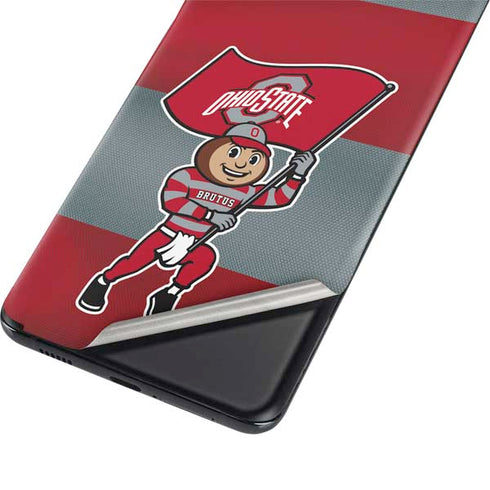 Ohio State University OSU Buckeyes Flag Galaxy S21 Ultra 5G Skin