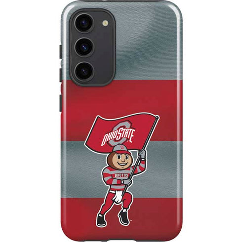 Ohio State University OSU Buckeyes Flag Galaxy S23 Plus Pro Case