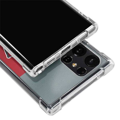 Ohio State University OSU Buckeyes Flag Galaxy S23 Ultra Clear Case