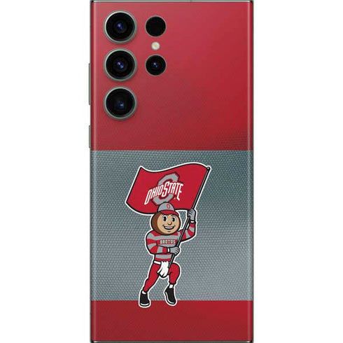 Ohio State University OSU Buckeyes Flag Galaxy Skins