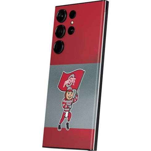Ohio State University OSU Buckeyes Flag Galaxy Skins