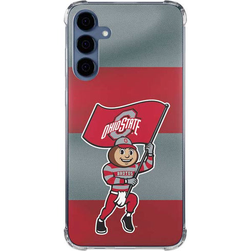 Ohio State University OSU Buckeyes Flag Galaxy S24 Clear Case
