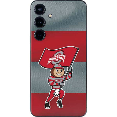 Ohio State University OSU Buckeyes Flag Galaxy S25 Skin