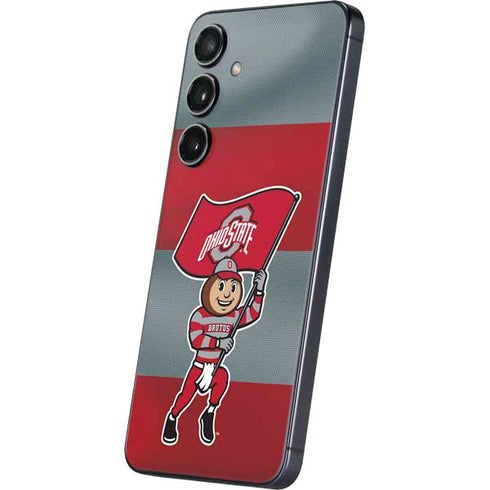 Ohio State University OSU Buckeyes Flag Galaxy S25 Skin