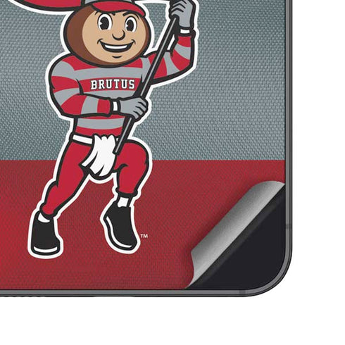 Ohio State University OSU Buckeyes Flag Galaxy S25 Skin