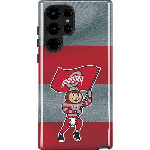 Ohio State University OSU Buckeyes Flag Galaxy Cases
