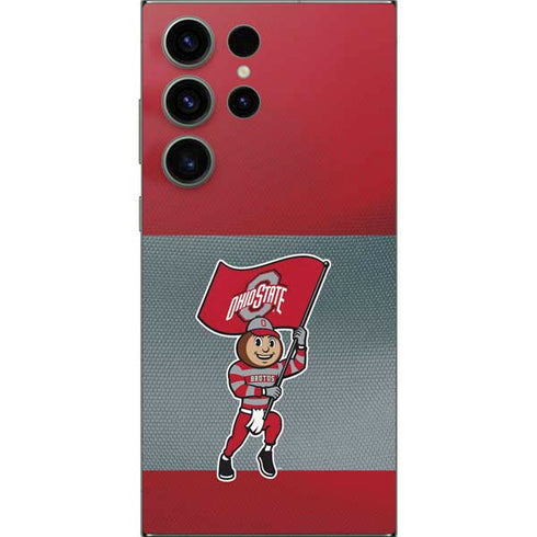 Ohio State University OSU Buckeyes Flag Galaxy S25 Ultra Skin