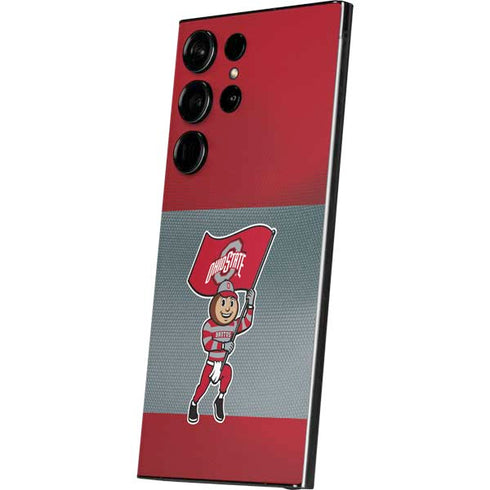 Ohio State University OSU Buckeyes Flag Galaxy S25 Ultra Skin