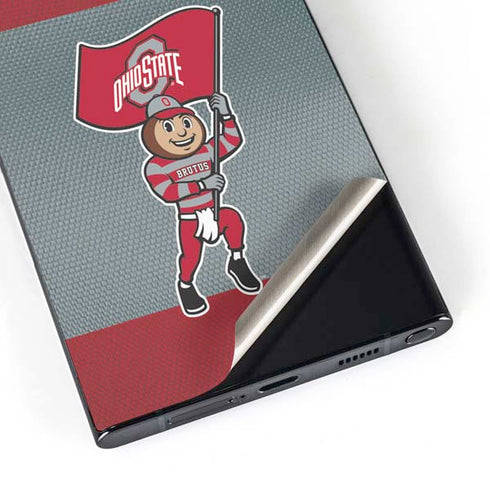 Ohio State University OSU Buckeyes Flag Galaxy S25 Ultra Skin