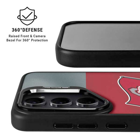 Ohio State University OSU Buckeyes Flag Galaxy S25 FE Kickstand Case