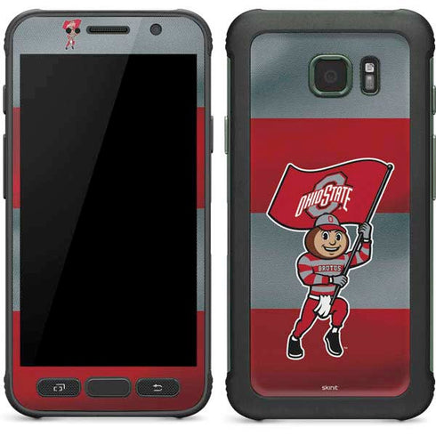 Ohio State University OSU Buckeyes Flag Galaxy S7 Active Skin