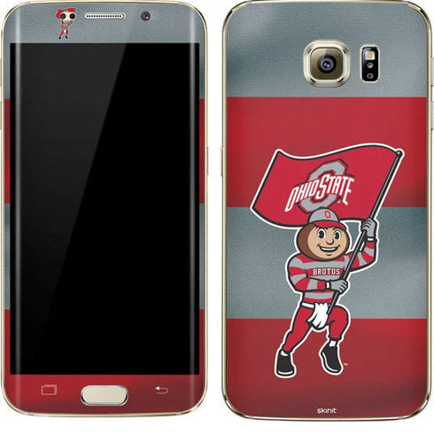 Ohio State University OSU Buckeyes Flag Galaxy S7 Edge Skin