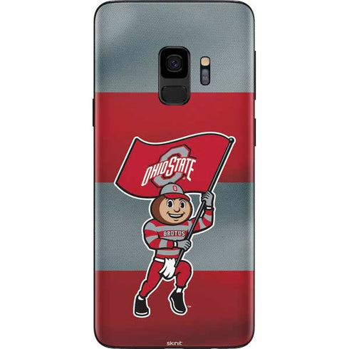 Ohio State University OSU Buckeyes Flag Galaxy S9 Skin