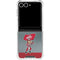 Ohio State University OSU Buckeyes Flag Galaxy Z Flip7 Clear Case