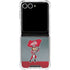 Ohio State University OSU Buckeyes Flag Galaxy Z Flip7 Clear Case
