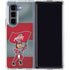 Ohio State University OSU Buckeyes Flag Galaxy Z Fold5 5G Clear Case