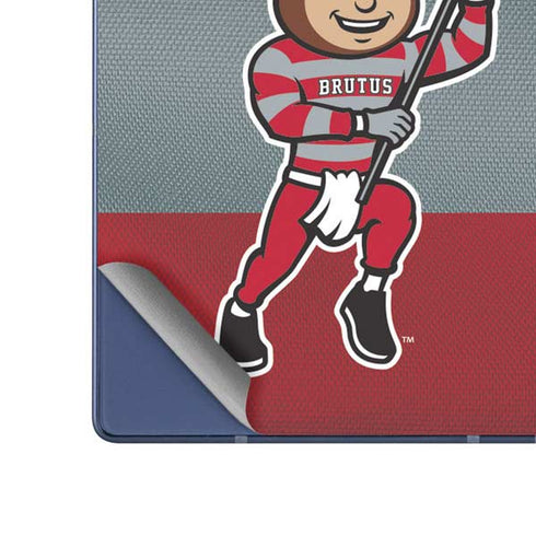 Ohio State University OSU Buckeyes Flag Galaxy Z Fold6 Skin