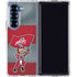 Ohio State University OSU Buckeyes Flag Galaxy Z Fold7 Clear Case