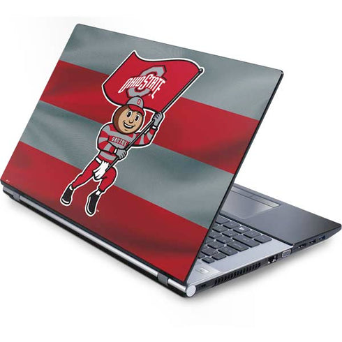 Ohio State University OSU Buckeyes Flag Generic Laptop Skin