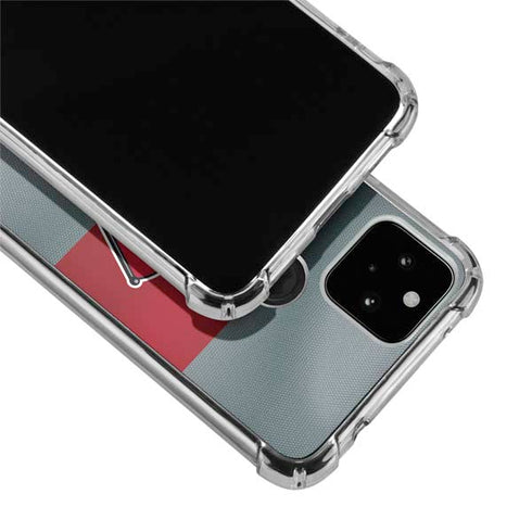 Ohio State University OSU Buckeyes Flag Google Pixel 5 Clear Case