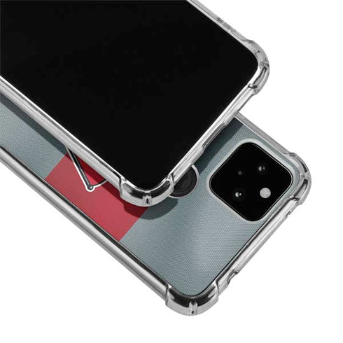 Ohio State University OSU Buckeyes Flag Google Pixel 5a 5G Clear Case