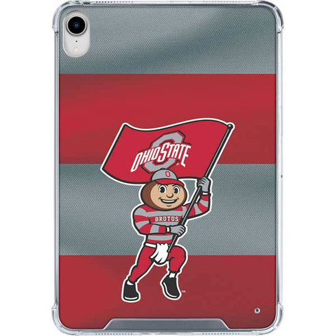 Ohio State University OSU Buckeyes Flag iPad 11th Gen (2025) Clear Case