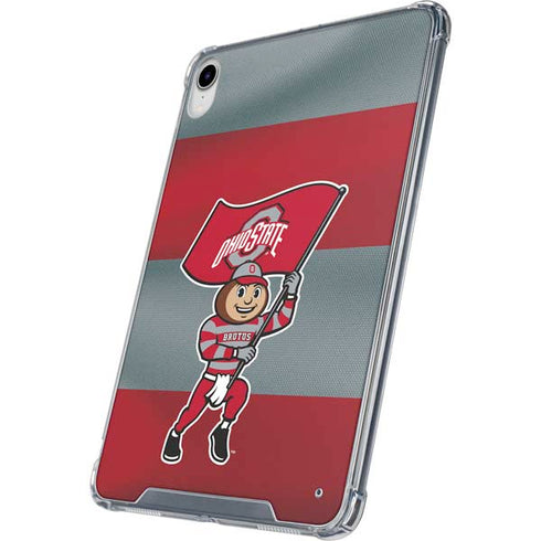 Ohio State University OSU Buckeyes Flag iPad 11th Gen (2025) Clear Case