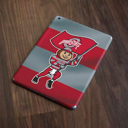 Ohio State University OSU Buckeyes Flag Apple iPad Skin