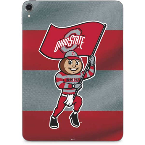 Ohio State University OSU Buckeyes Flag Apple iPad Pro Skin