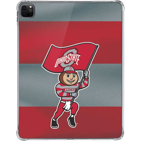Ohio State University OSU Buckeyes Flag iPad Pro 11in (2024) Clear Case