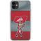 Ohio State University OSU Buckeyes Flag iPhone 11 Clear Case