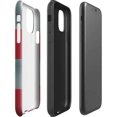 Ohio State University OSU Buckeyes Flag iPhone 11 Impact Case