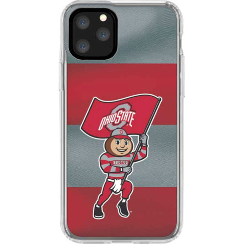 Ohio State University OSU Buckeyes Flag iPhone 11 Pro Clear Case