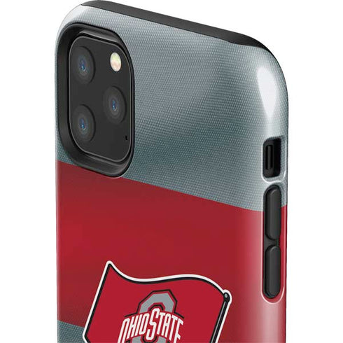 Ohio State University OSU Buckeyes Flag iPhone 11 Pro Max Impact Case