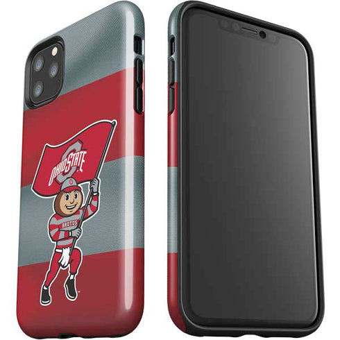 Ohio State University OSU Buckeyes Flag iPhone 11 Pro Max Impact Case