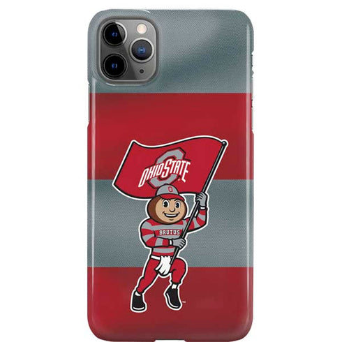 Ohio State University OSU Buckeyes Flag iPhone Cases