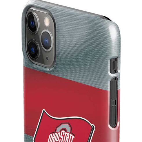 Ohio State University OSU Buckeyes Flag iPhone 11 Pro Max Lite Case