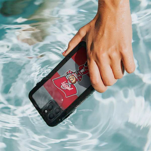 Ohio State University OSU Buckeyes Flag iPhone 11 Pro Waterproof Case