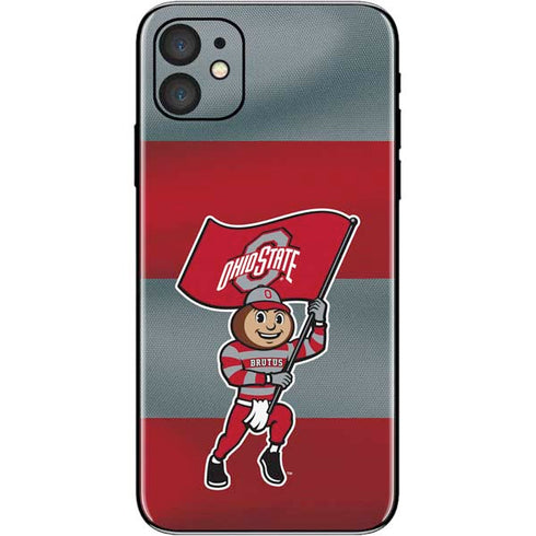 Ohio State University OSU Buckeyes Flag iPhone 11 Skin