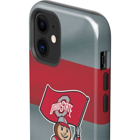 Ohio State University OSU Buckeyes Flag iPhone 12 Impact Case