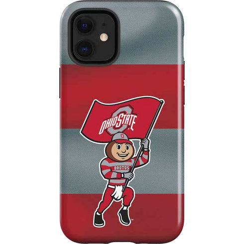 Ohio State University OSU Buckeyes Flag iPhone 12 Mini Impact Case