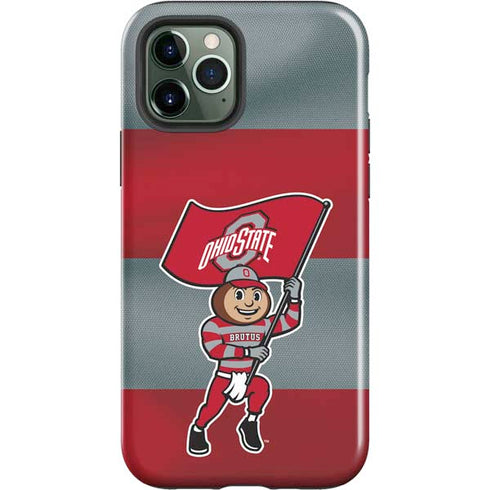 Ohio State University OSU Buckeyes Flag iPhone 12 Pro Impact Case