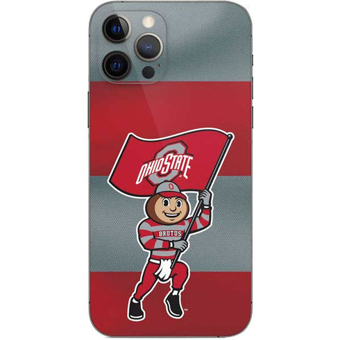 Ohio State University OSU Buckeyes Flag iPhone 12 Pro Skin
