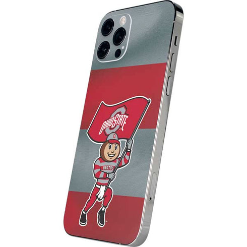Ohio State University OSU Buckeyes Flag iPhone 12 Pro Skin