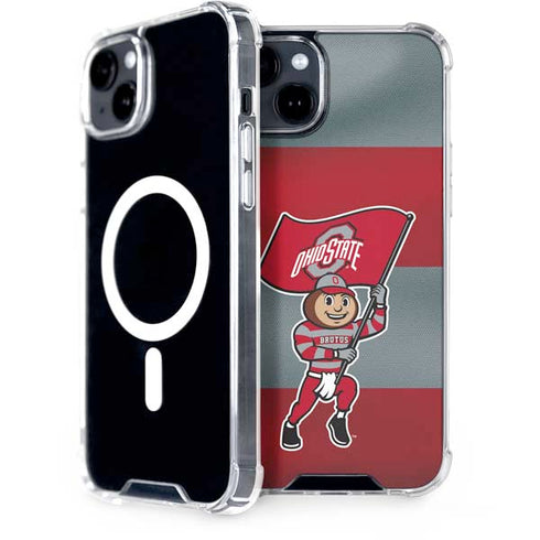 Ohio State University OSU Buckeyes Flag iPhone 14 MagSafe Case