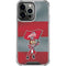Ohio State University OSU Buckeyes Flag iPhone 14 Pro Clear Case