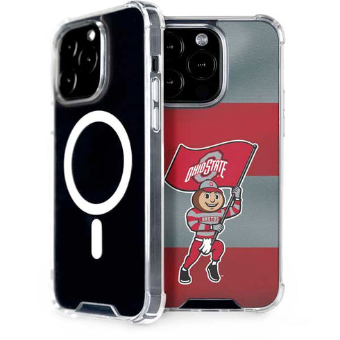 Ohio State University OSU Buckeyes Flag iPhone 14 Pro MagSafe Case