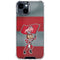 Ohio State University OSU Buckeyes Flag iPhone 15 Plus Clear Case