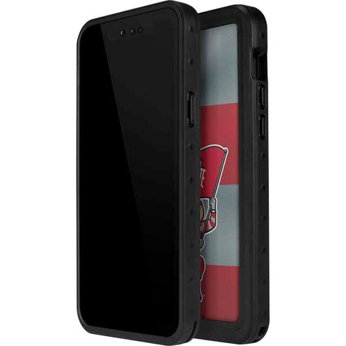 Ohio State University OSU Buckeyes Flag iPhone 15 Plus Waterproof Case